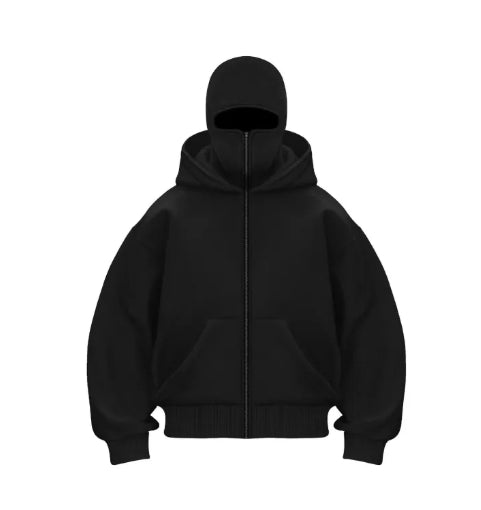 Fleece-lined Hooded Sweater